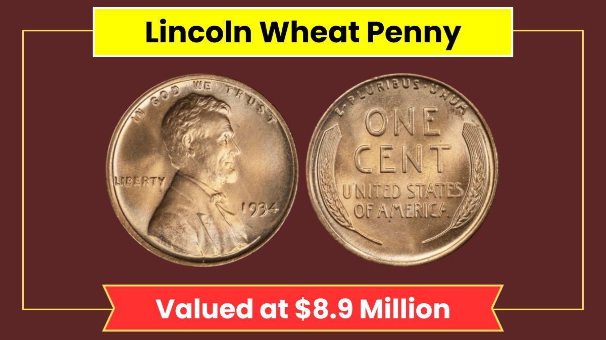 Lincoln Wheat Penny Valued at $8.9 Million